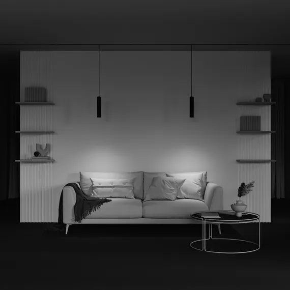 Трековый светильник Focus LED TR016-2-12W4K-B-1 Maytoni