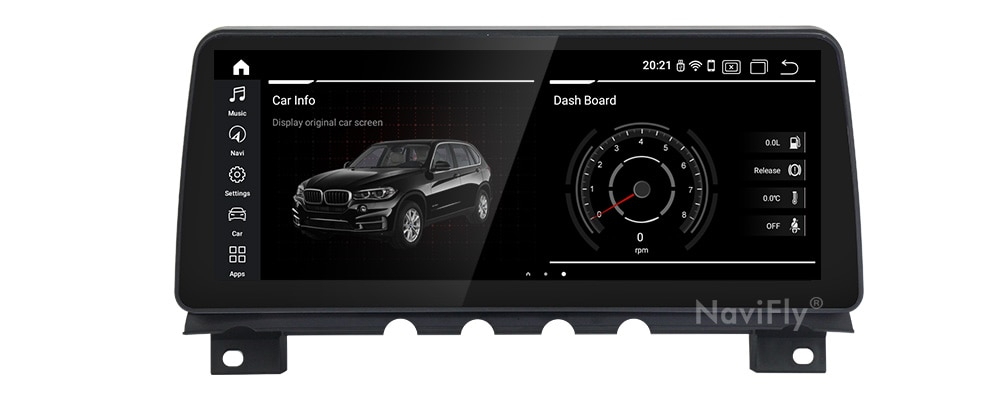 Установочный комплект для BMW 7 Series E70 F01 (2009-2012) CIC F02 (2012-2015) NBT   KUBERG XN-B1010H