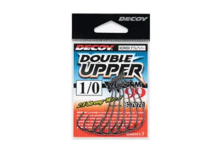 Крючок Decoy офсетный Worm 99 Double Upper #1/0