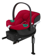 Коляска Cybex Talos S Lux TPE complete Aton B2 Dynamic Red Base One 4 в 1 Stormy Blue с дождевиками