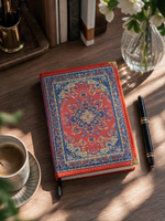Записная книжка в ковровом оформлении