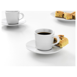 IKEA 365+  (ИКЕА 365+)  -  Чашка с блюдцем для эспрессо - белый 6 кл