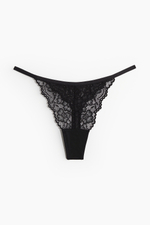 Кружевные трусы-стринги, 3 шт. - H&M