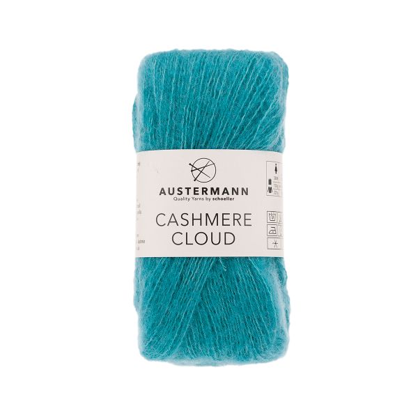 Пряжа Austermann (Аустерманн) Cashmere Cloud / уп.10 мот. по 25 г, 180 м, 12005