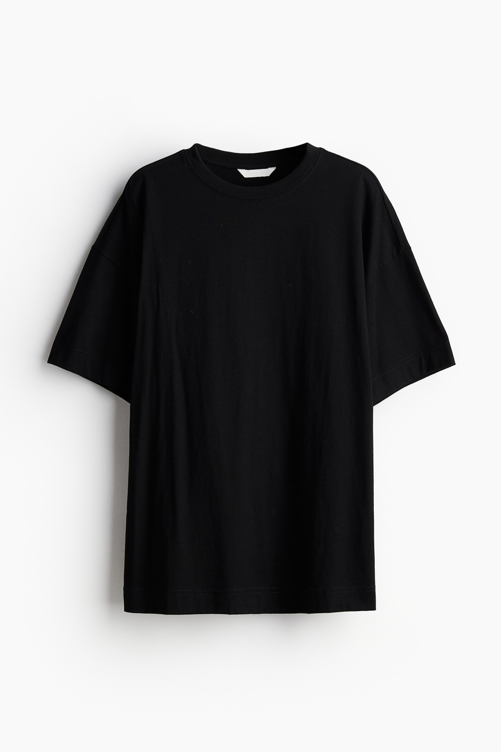 Хлопковая футболка оверсайз - H&M