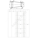Переход сталь концентрический Дн 133х5,0-108х4,0 (Ду 125х100) бесшовный ГОСТ 17378-2001