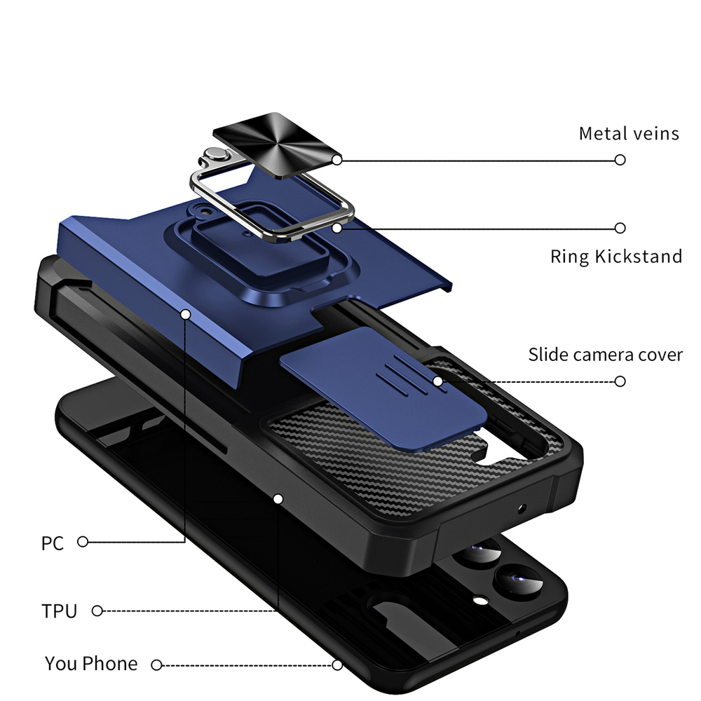 Противоударный чехол Сard Reader Case для Samsung Galaxy S24+