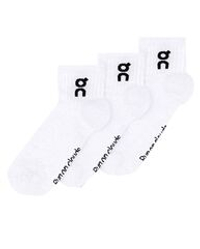 Теннисные носки On Logo Mid 3P - white