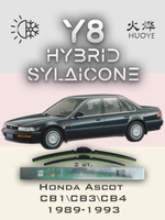 Щетки стеклоочистителя HUOYE Y8 600/475 мм на Honda Ascot | Hook/J-Hook