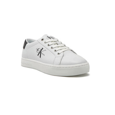 Кожаные кроссовки classic cupsole CALVIN KLEIN JEANS - белый(YM0YM00491)