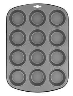 Форма 12 маффинов Tefal Easy Bake J1745074