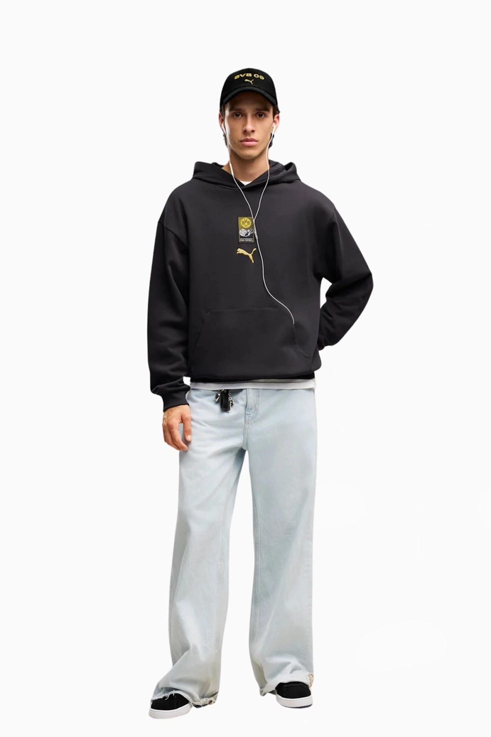 Кофта Puma Borussia Dortmund 26/27 ftblCulture - черный