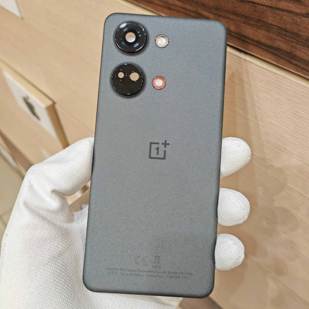 Крышка для OnePlus Ace 2V Оригинальная (заднее стекло) цвет: Чёрный