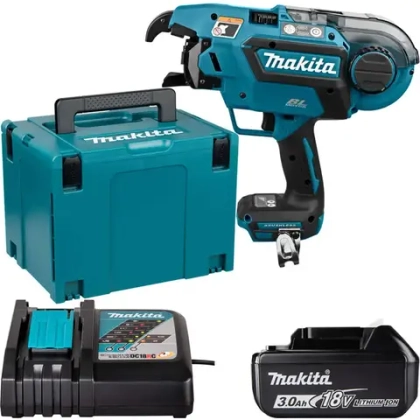 Аккумуляторный вязчик арматуры с набором Makita DTR180ZJ-191A25-2