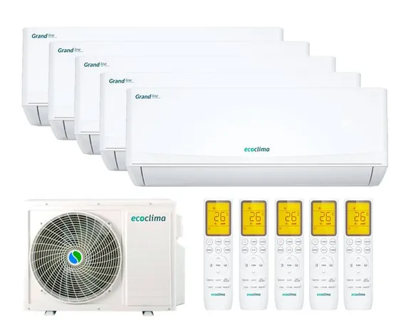 Мульти сплит-система Ecoclima 5 x CMWM-TC09/AA-4R2 / CM5-TC42/4R2
