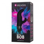 Вибратор Mystim Hop Hop Bob с электростимуляцией, черный