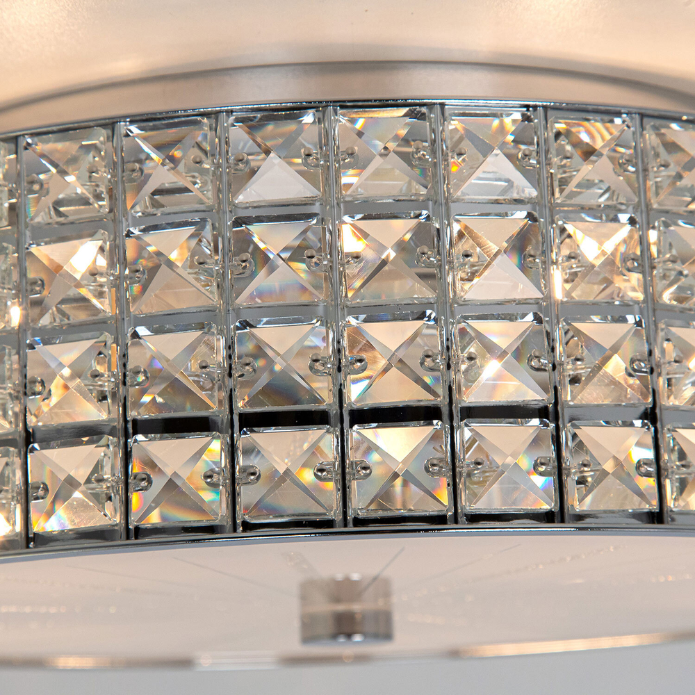 Citilux Портал CL324151 Люстра хрустальная Хром