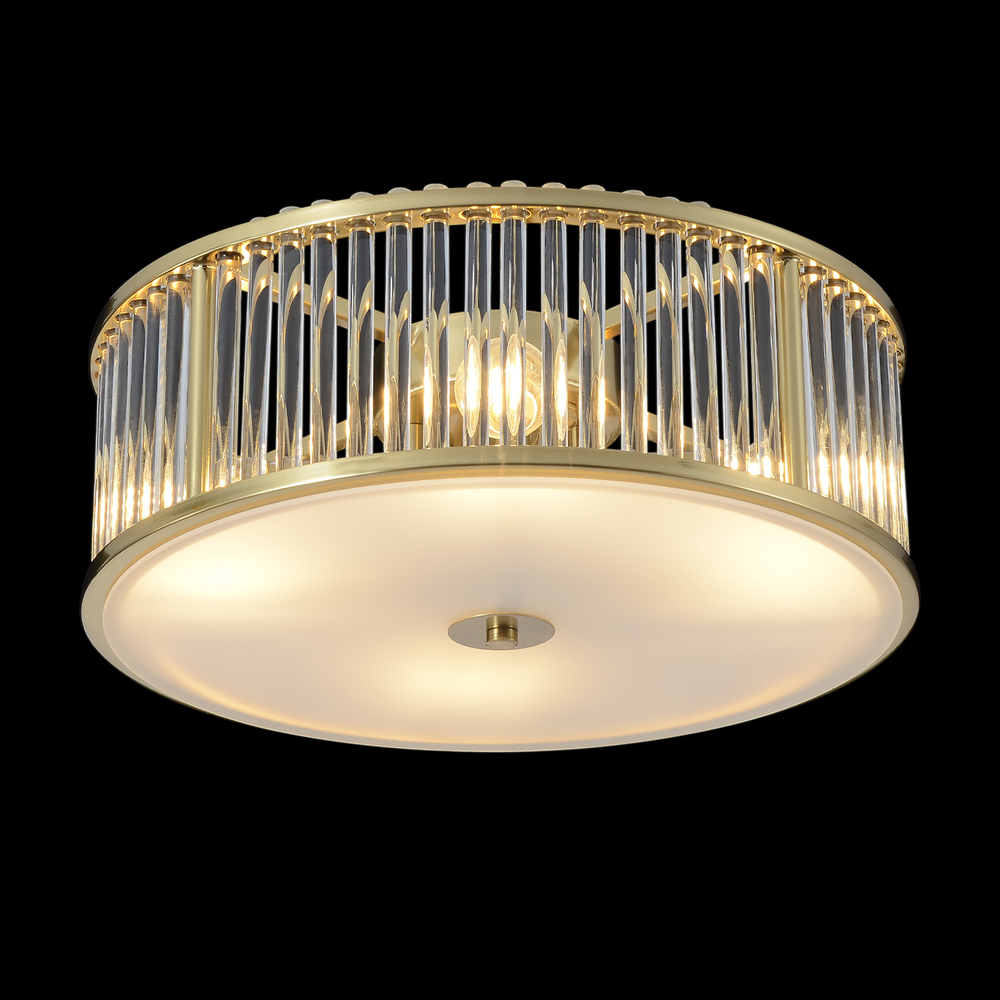 Светильник потолочный Crystal Lux AVENUE PL4 BRASS