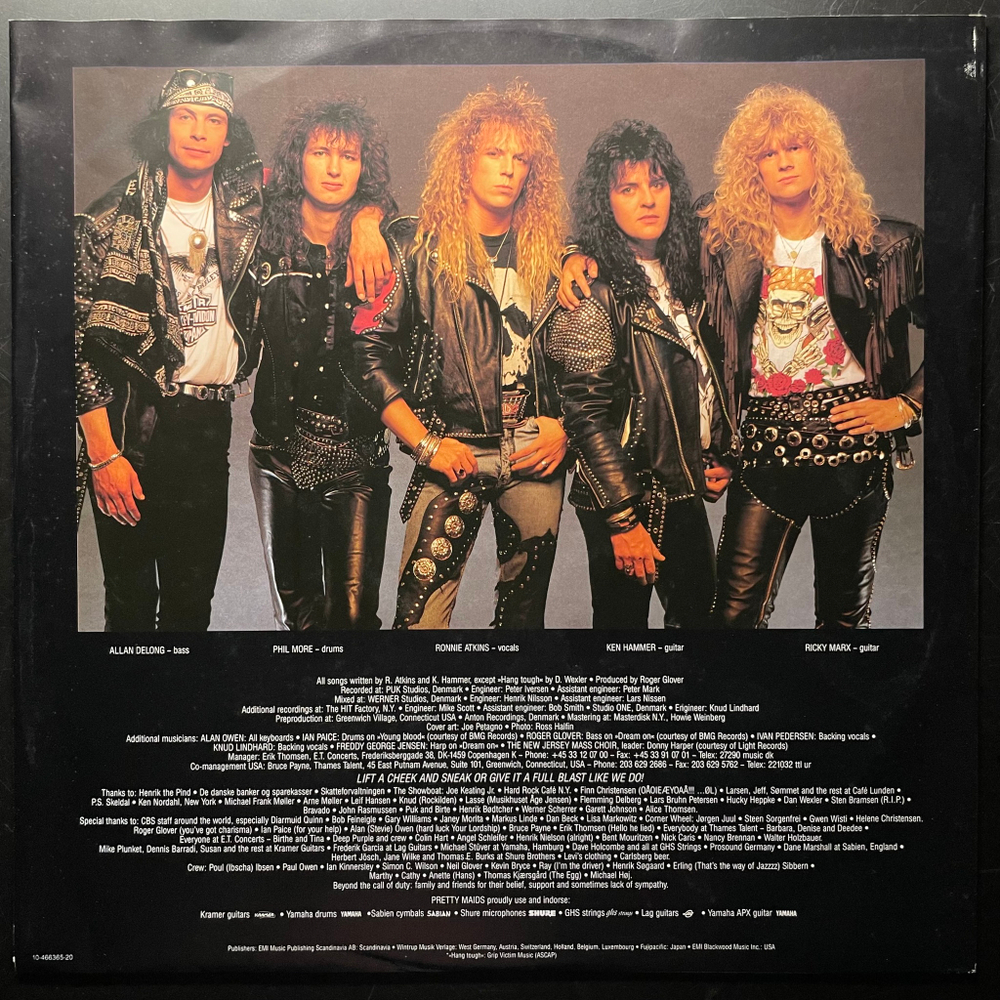 Pretty Maids ‎– Jump The Gun (Голландия 1990г.)
