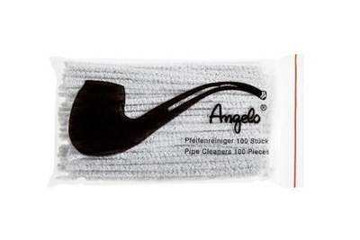 Ерши трубочные "Angelo" Белые (хлопок) 100шт.