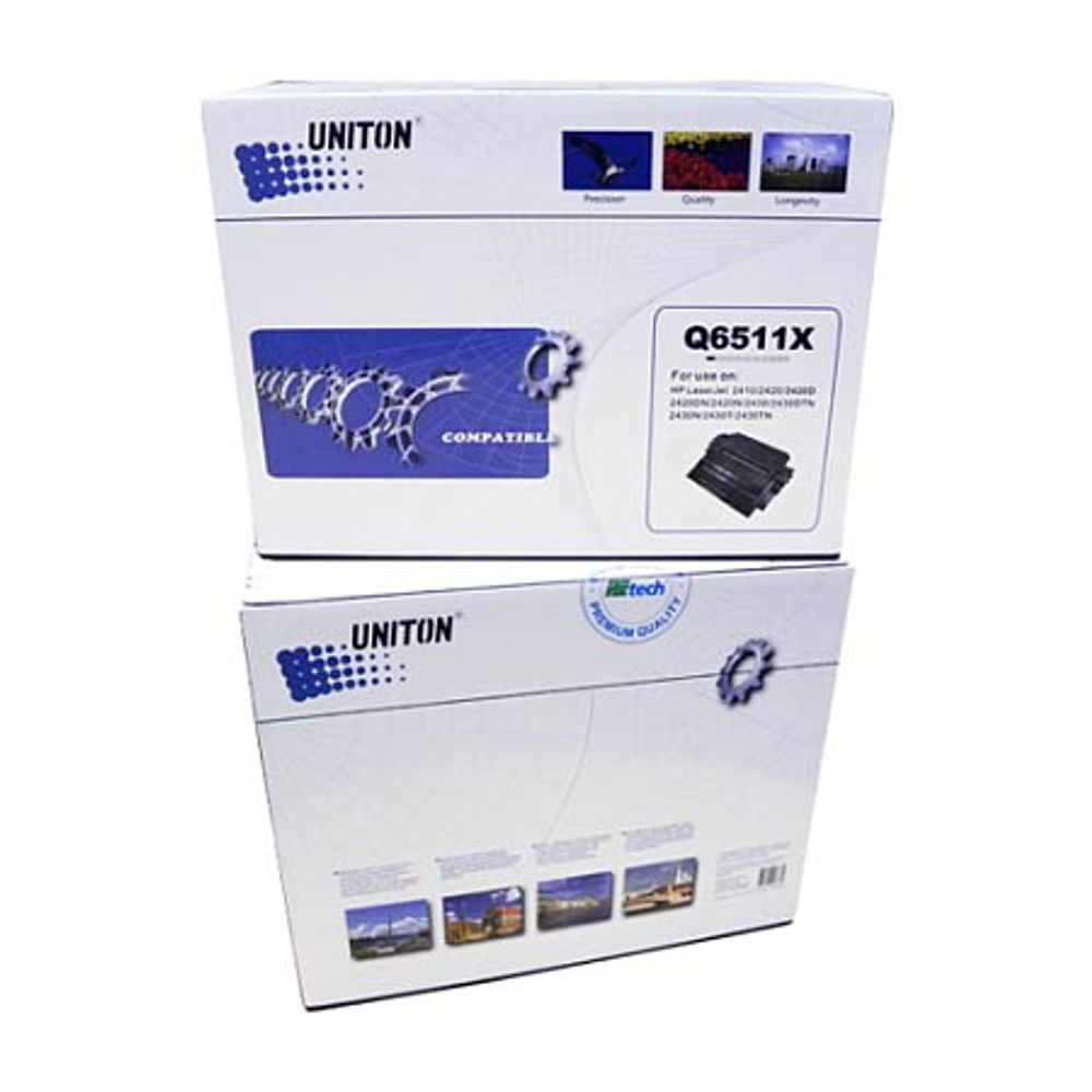 Картридж UNITON, аналог HP Q6511X для LaserJet 2410/2420/2430 (12K)