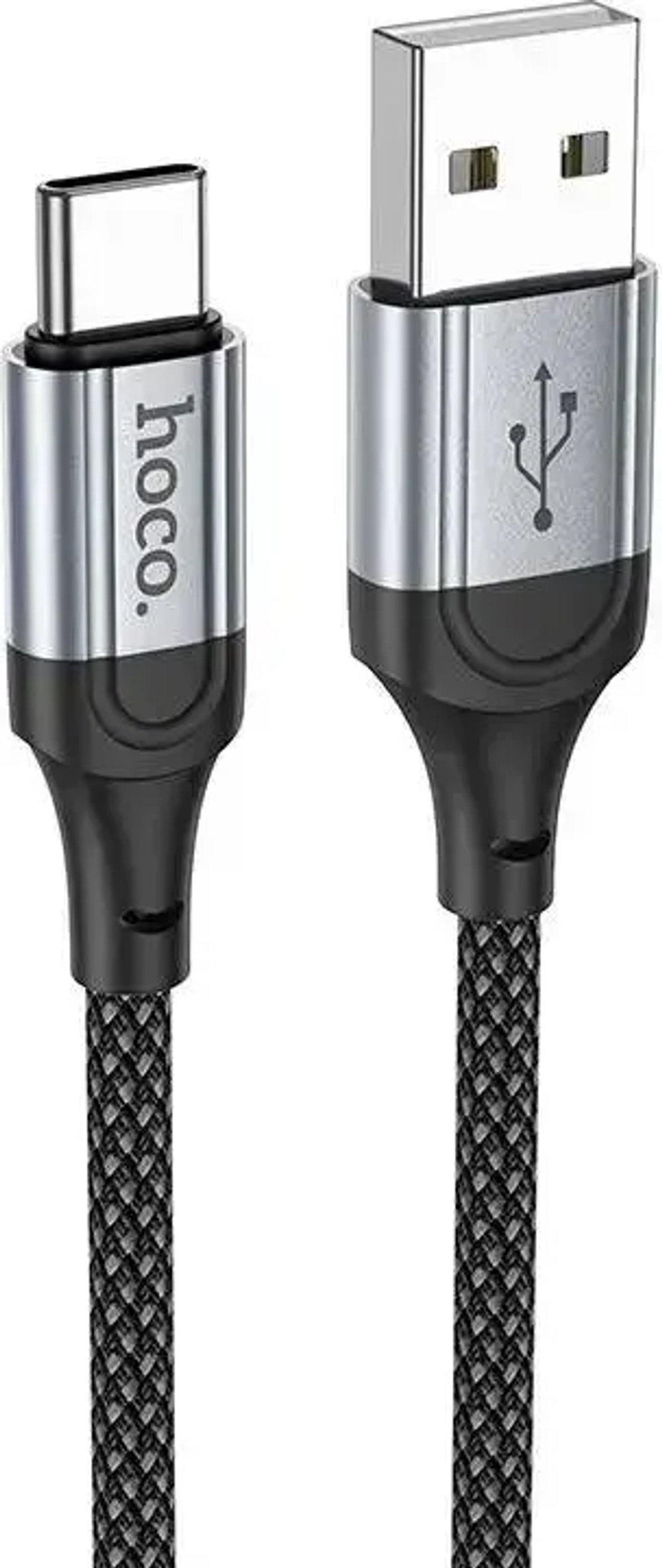 Кабель HOCO X102 USB-Type-C 3A 1м Nylon Black