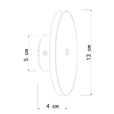 Фасадный светильник Arte Lamp NIMBO A4506AL-1BK, 1хLED