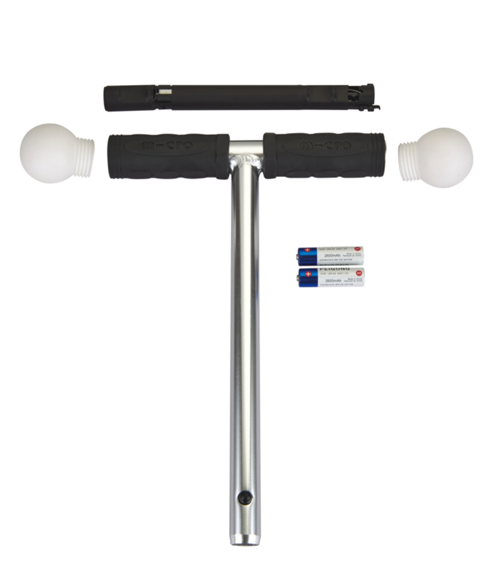 Самокат Mini Micro Deluxe Magic LED сиреневый