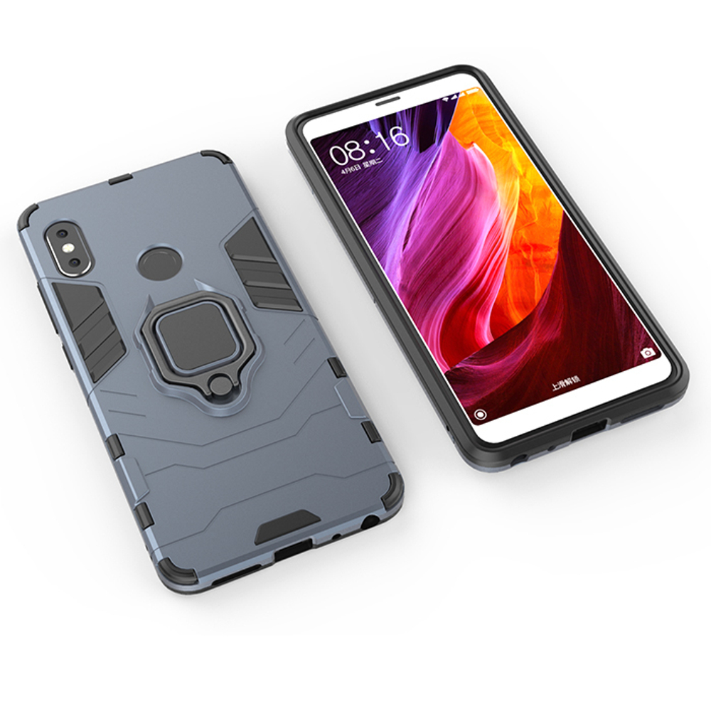 Противоударный чехол с кольцом Panther Case для Xiaomi Redmi Note 5 / Redmi Note 5 Pro