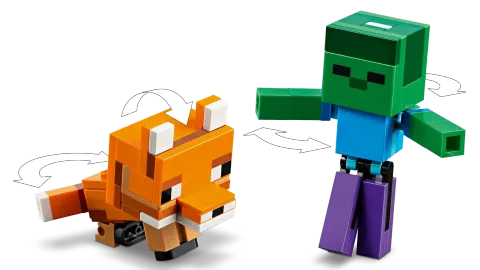 Конструктор LEGO Minecraft 21281 Празднование дня рождения поросенка
