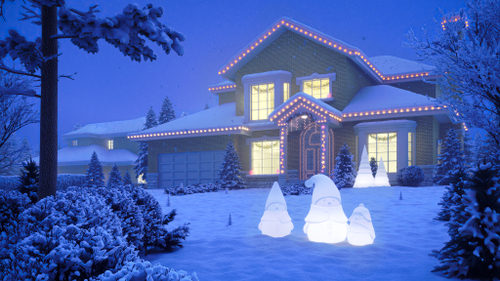 Светильник Berkano Mr,Snowman M Snow White Light