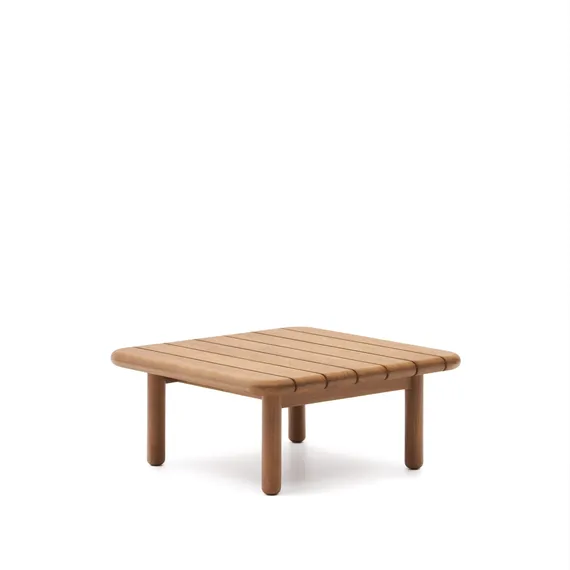 Журнальный столик Turqueta из массива тика, 70x70 см