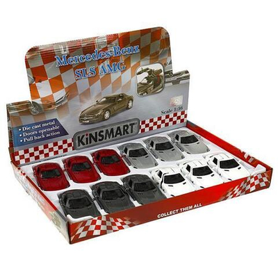 Модель ин. мет. 1:36 "Mercedes-Benz SLS AMG" KT5349D (Kinsmart)
