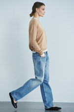 ДЖИНСЫ ZW COLLECTION ПРЯМОГО КРОЯ СО СРЕДНЕЙ ПОСАДКОЙ — ZARA