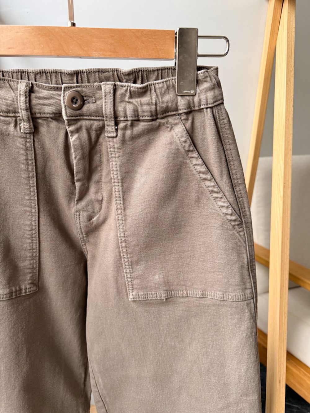 Брюки из денима Zara, 134