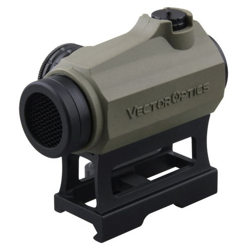 Коллиматорный прицел Vector Optics Maverick-III 1x22 SOP (закрытый, объектив 22мм, 1х, 2МОА, точка красная, weaver, IP67)