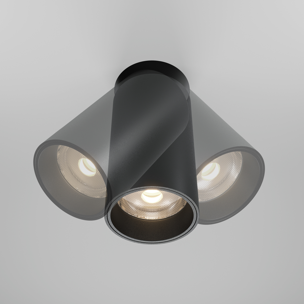 Встраиваемый светодиодный светильник Maytoni FOCUS LED DL125-L12-4K-TRS-B