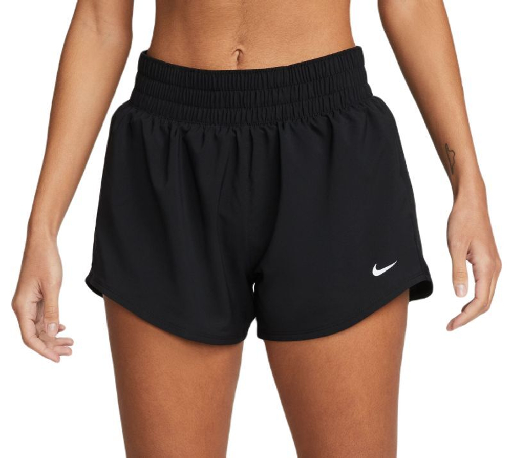 Женские Шорты теннисные Nike Dri-Fit One 3in Short - черный