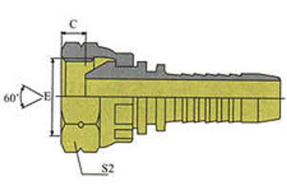 Фитинг DN 10 BSP (Г) 1/4 |