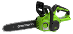 Аккумуляторная цепная пила Greenworks G24CS25,2007707, 24v, 25 см, без АКБ и ЗУ