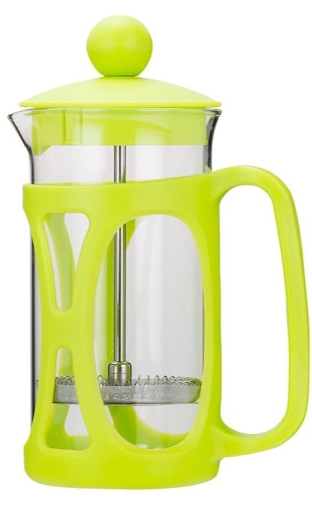 Френч-пресс TimA Маффин PM-350LM салатовый, 0,35 л