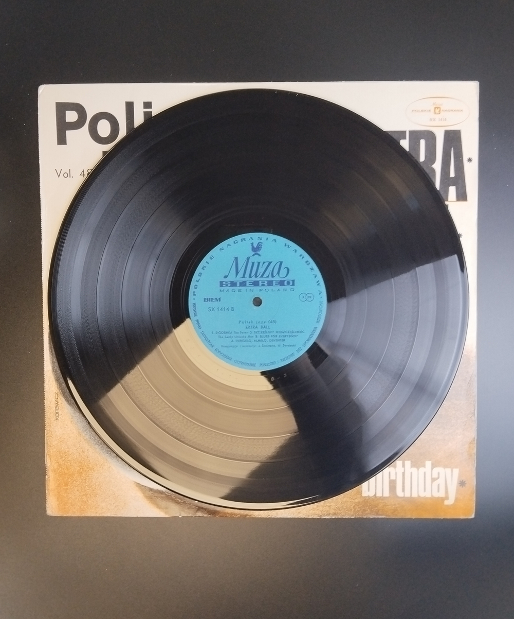 LP Polish Jazz vol. 48 - Extra Ball - Birthday. Джаз. Виниловая пластинка 12 дюймов. Польша