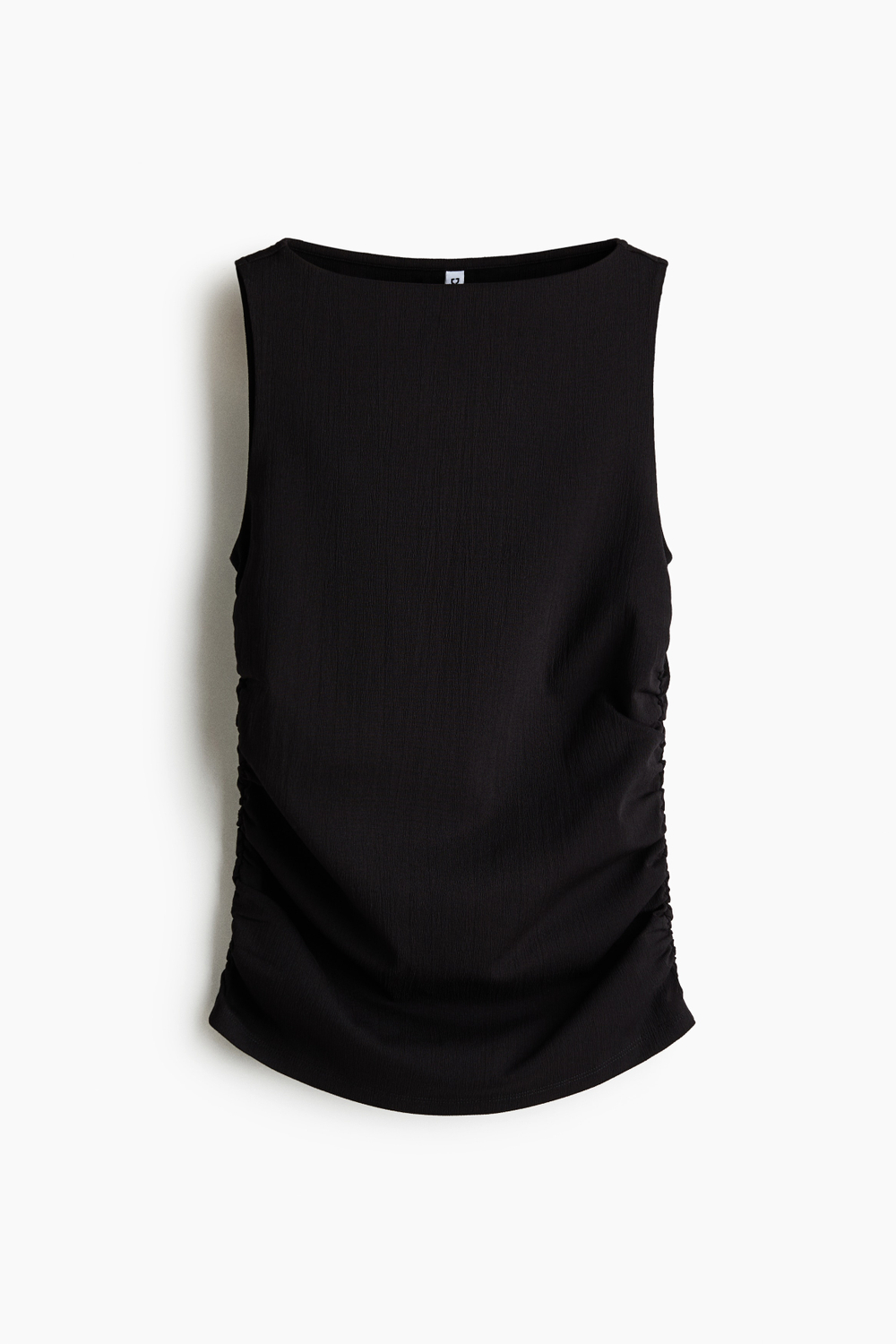 Топ из джерси со сборками - H&M