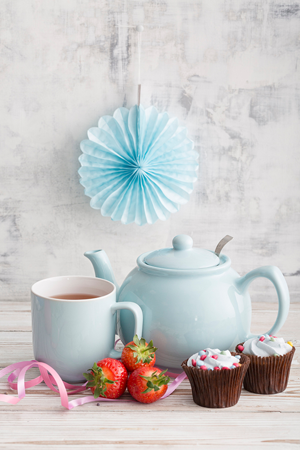 Чайник заварочный pastel shades 1,1 л голубой