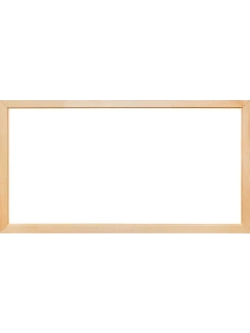 Деревянная рама 55x90 для картин на подрамнике сеч. 40x18