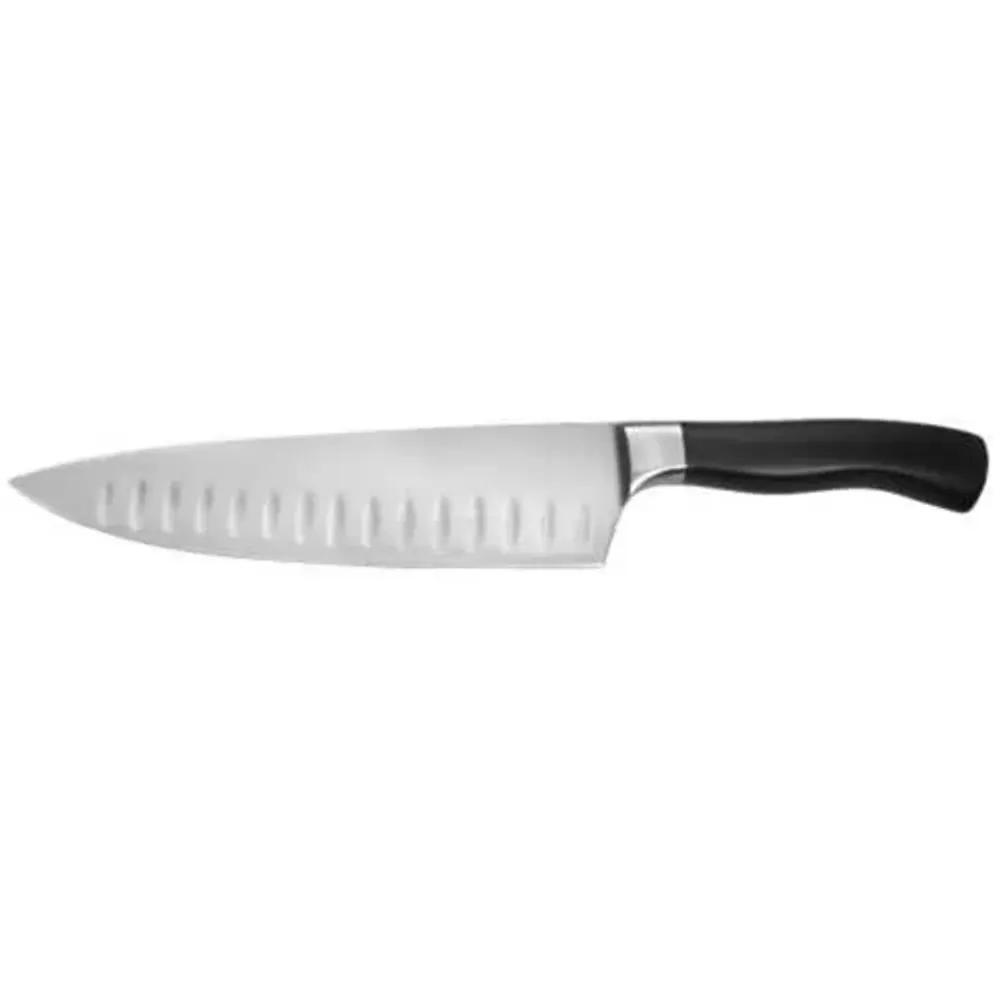 Нож поварской 25 см слайсер кованый Elite черная ручка P.L. Proff Cuisine