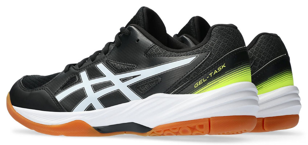 Мужские кроссовки для бадминтона/сквоша Asics Gel-Task 3 — black/white