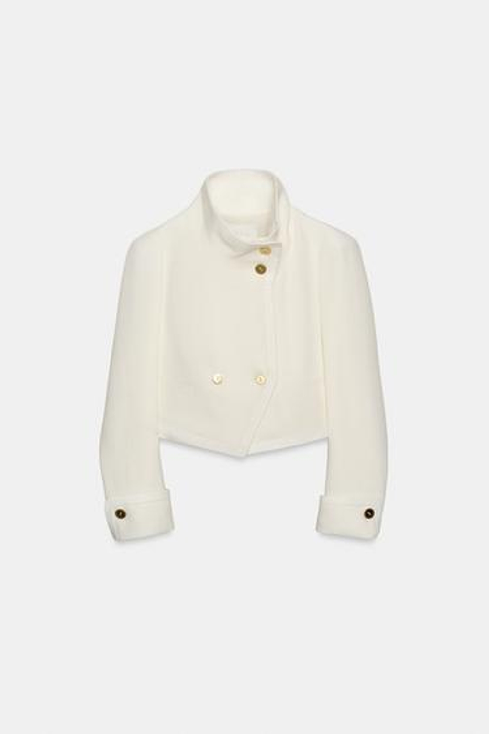 ZW COLLECTION LIMITED EDITION КОМБИНИРОВАННАЯ КРОП-КУРТКА - ZARA