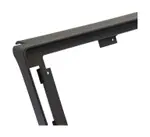 Комплект рамки с разъёмами 10" Toyota Alphard H20, Vellfire 2008-2014 (ПРАВ. руль с полочкой под магнитолой)накладка черная