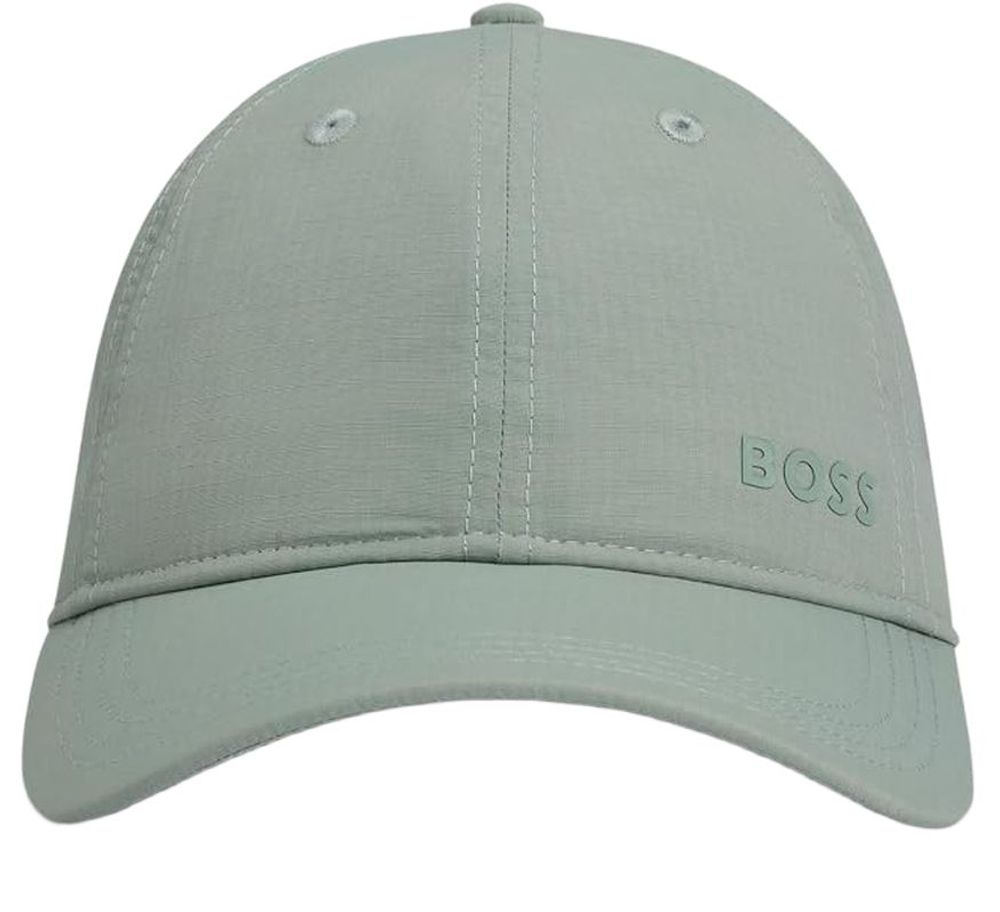Czapka tenisowa BOSS Logo Lach RS - open green